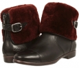 Black/Oxblood Red UGG Inez for Women (Size 5.5)