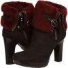 Black/Oxblood Suede UGG Scarlett for Women (Size 5)