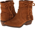 Brown Suede Minnetonka Mesa Boot for Women (Size 8.5)