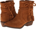 Brown Suede Minnetonka Mesa Boot for Women (Size 5.5)