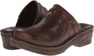 Espresso Dark Brown Full-Grain Born Dezi for Women (Size 6)