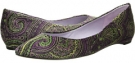 Paisley Velvet Johnston & Murphy Tami Ballet for Women (Size 6.5)