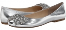 Silver Metallic Blue by Betsey Johnson Ever for Women (Size 6)