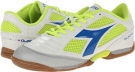 White/Royal/Yellow Diadora Quinto IV ID for Men (Size 5)