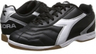 Black/White/Silver Diadora Capitano LT ID for Men (Size 11.5)