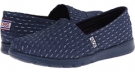 Navy BOBS from SKECHERS Pureflex - Gor-Gous for Women (Size 6)