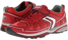 Dark Red/Silver Geox Kids Jr Bernie for Kids (Size 5.5)