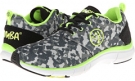 Black/Grey/Yellow Zumba Zumba Fly Print for Women (Size 6.5)