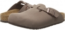 Mocha Birkibuc Birkenstock Kids Boston for Kids (Size 11)