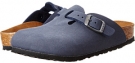 Navy Birkibuc Birkenstock Kids Boston for Kids (Size 9)