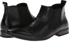 Black Leather Steve Madden Bennyy for Men (Size 10.5)