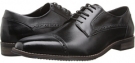 Black Leather Steve Madden Mougly for Men (Size 8.5)