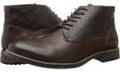 Brown Leather Steve Madden Garisonn for Men (Size 11)