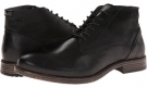 Black Leather Steve Madden Garisonn for Men (Size 10.5)