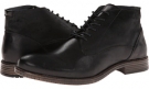 Black Leather Steve Madden Garisonn for Men (Size 9.5)