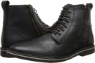 Black Leather Steve Madden Harrisen for Men (Size 7.5)