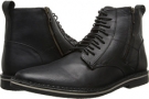 Black Leather Steve Madden Harrisen for Men (Size 9.5)