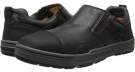 Black Full Grain/Black Gore/Black Tough Tech Caterpillar Brode Slip On Steel Toe for Men (Size 8)