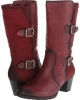 Bordeaux Tumbled Leather Earth Larch for Women (Size 7)