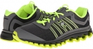 Charcoal/Neon Citron/Black Line Fade K-Swiss Tubes 150 P for Men (Size 8.5)