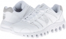 White/Silver K-Swiss Grancourt II Slip Resistant for Women (Size 10)