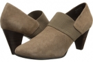 Taupe Kid Suede David Tate Citadel for Women (Size 5.5)