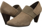 Taupe Kid Suede David Tate Citadel for Women (Size 5)