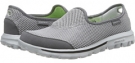 Charcoal SKECHERS Performance Go Walk - Rival for Women (Size 5)