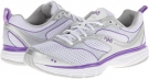 White/Chrome Silver/Cool Mist Grey/Deep Lilac Ryka Illusion 2 for Women (Size 6)