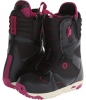 Black/Burgundy/Cream Burton Emerald for Women (Size 9.5)