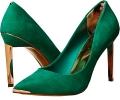 Green Suede Ted Baker Elvena for Women (Size 7)