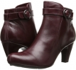 Burgundy Box Calf Born Lunna - Crown Collection for Women (Size 9.5)