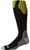 True Black Burton Ultralight Wool Sock for Men (Size 7.5)