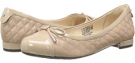 Warm Taupe Rockport Atarah Cap Toe Ballet for Women (Size 6)