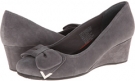 Eiffel Tower Suede Rockport Total Motion Wedge 45mm Bow Pump for Women (Size 10.5)