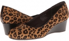 Brown Leopard Rockport Total Motion 45MM Wedge for Women (Size 7.5)