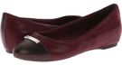 Windsor Wine Rockport Total Motion 20mm Cap Toe Skimmer w/ Medallion for Women (Size 5.5)