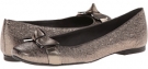 Pewter Foil Nappa Stuart Weitzman Character for Women (Size 9.5)