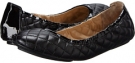 Black Quilted Cole Haan Avery Quilted Ballet for Women (Size 8)