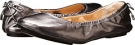 Dark Silver Cole Haan Avery Bow Back Ballet for Women (Size 10.5)