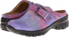 Pink Plaid Nurse Mates Linzi for Women (Size 6.5)