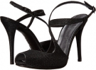 Black Noir Stuart Weitzman Bridal & Evening Collection Inviting for Women (Size 6)