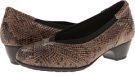 Taupe Snake Aravon Patsy for Women (Size 9.5)