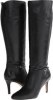 Black Cole Haan Garner Tall Boot Extended Calf for Women (Size 9.5)