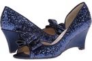 Navy Glam Fabric J. Renee Chrissy for Women (Size 5)