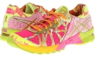 Hot Pink/Gold/Gold Ribbon ASICS GEL-Noosa Tri 9 GR for Women (Size 5.5)