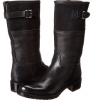 Black Gravati Mid Calf Boot w/ Buckle for Women (Size 8)