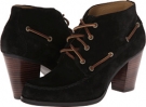 Black Suede Sebago Ashton 360 Moc for Women (Size 9.5)