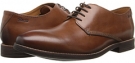 Cognac Leather Clarks England Novato Plain for Men (Size 9.5)