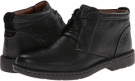 Black Leather Clarks England Stratton Limit for Men (Size 14)